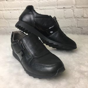 Easy Spirit Letta Women sz 7 Black Fashion Sneaker